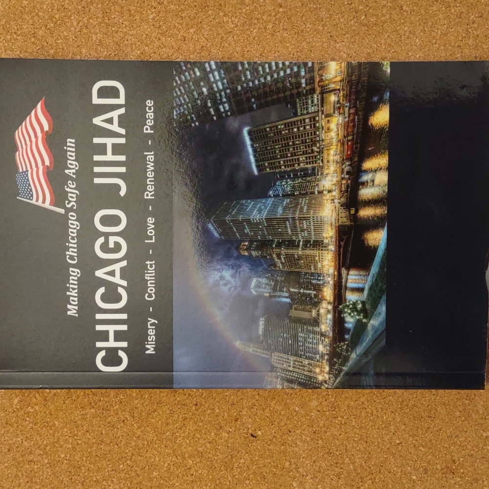 Book, Signed by Author, Cacotopia, Crime, and Chaos to Peace for All.
